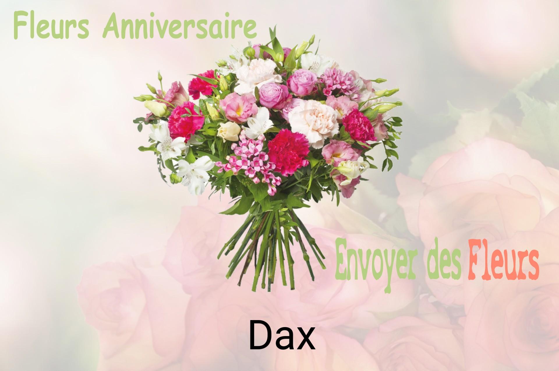 Bouquet de fleurs d’anniversaire livré à Dax